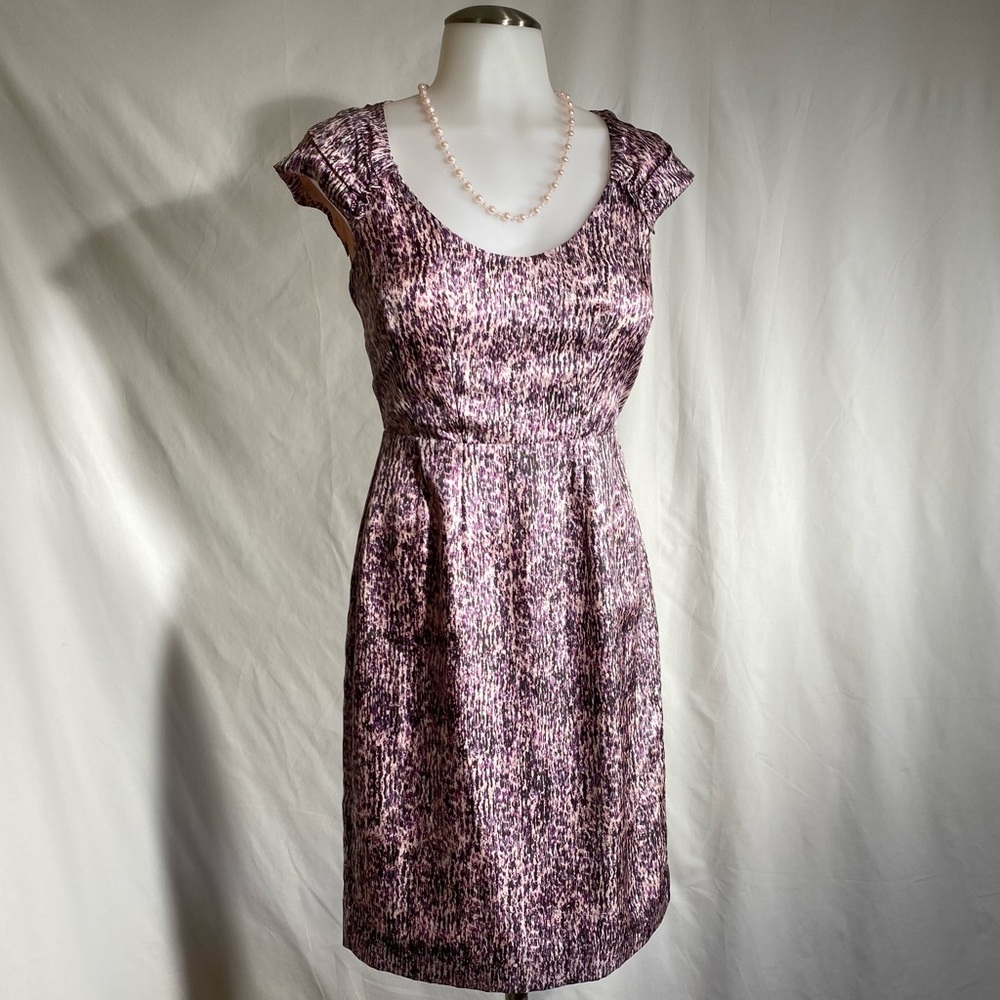 Banana Republic Silk Dress Pastels Size 0 - Picture 12 of 14